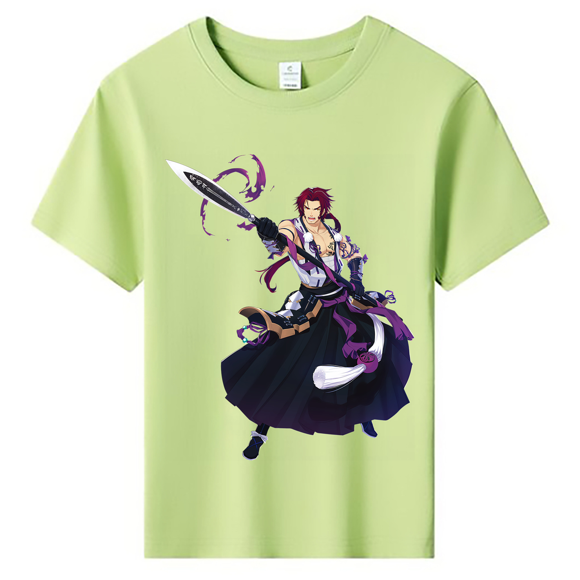 （画像用） 刀剣乱舞 Touken Ranbu 綿100％キッズTシャツ（フロントプリント）